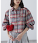 サンリオキャラクターズコラボ CHECK SHIRT チェックシャツ