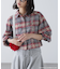 サンリオキャラクターズコラボ CHECK SHIRT チェックシャツ