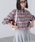 サンリオキャラクターズコラボ CHECK SHIRT チェックシャツ