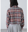 サンリオキャラクターズコラボ CHECK SHIRT チェックシャツ