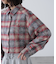 サンリオキャラクターズコラボ CHECK SHIRT チェックシャツ