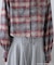 サンリオキャラクターズコラボ CHECK SHIRT チェックシャツ