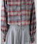 サンリオキャラクターズコラボ CHECK SHIRT チェックシャツ