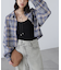 サンリオキャラクターズコラボ CHECK SHIRT チェックシャツ