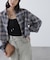 サンリオキャラクターズコラボ CHECK SHIRT チェックシャツ