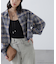 サンリオキャラクターズコラボ CHECK SHIRT チェックシャツ