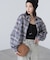 サンリオキャラクターズコラボ CHECK SHIRT チェックシャツ