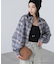 サンリオキャラクターズコラボ CHECK SHIRT チェックシャツ