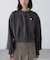 サンリオキャラクターズコラボ SHORT SWEAT ショートスウェット 胸KITTY×背面LOGO