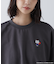 サンリオキャラクターズコラボ SHORT SWEAT ショートスウェット 胸KITTY×背面LOGO