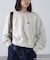 サンリオキャラクターズコラボ SHORT SWEAT ショートスウェット 胸KITTY×背面LOGO