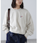 サンリオキャラクターズコラボ SHORT SWEAT ショートスウェット 胸KITTY×背面LOGO