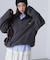 フリースハーフジッププルオーバー