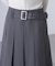 タックプリーツミディスカート