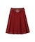 タックプリーツミディスカート