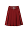 タックプリーツミディスカート