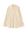 袖シャーリングオーバーシャツ