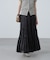 シャイニーティアードスカート
