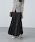 シャイニーティアードスカート