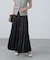 シャイニーティアードスカート