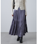 シャイニーティアードスカート