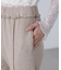 リブフレアカットパンツ