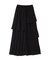 ランダムプリーツティアードスカート