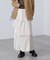 ランダムプリーツティアードスカート