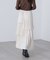 ランダムプリーツティアードスカート