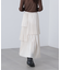 ランダムプリーツティアードスカート