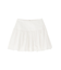 インナーパンツ付きナチュラルコットンバルーンミニスカート