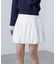 インナーパンツ付きナチュラルコットンバルーンミニスカート