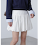 インナーパンツ付きナチュラルコットンバルーンミニスカート