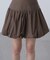 インナーパンツ付きナチュラルコットンバルーンミニスカート