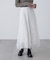 2wayモールレースパネルフレアスカート