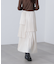 ランダムプリーツティアードスカート