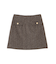 ツイードミニスカート