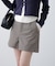 〈セットアップ対応〉ハイウエストショートパンツ