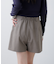〈セットアップ対応〉ハイウエストショートパンツ