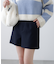 〈セットアップ対応〉ハイウエストショートパンツ
