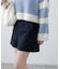 〈セットアップ対応〉ハイウエストショートパンツ
