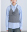 ホルターネックニットベスト