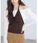 ホルターネックニットベスト