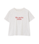フレンチロゴプリントTシャツ