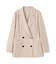 梳毛調合繊ダブルブレストジャケット