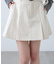 〈セットアップ対応〉ベルト付きプリーツミニスカート