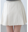 〈セットアップ対応〉ベルト付きプリーツミニスカート