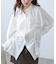 フロントドロストオーバーサイズシャツ