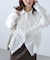 フロントドロストオーバーサイズシャツ