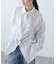 フロントドロストオーバーサイズシャツ